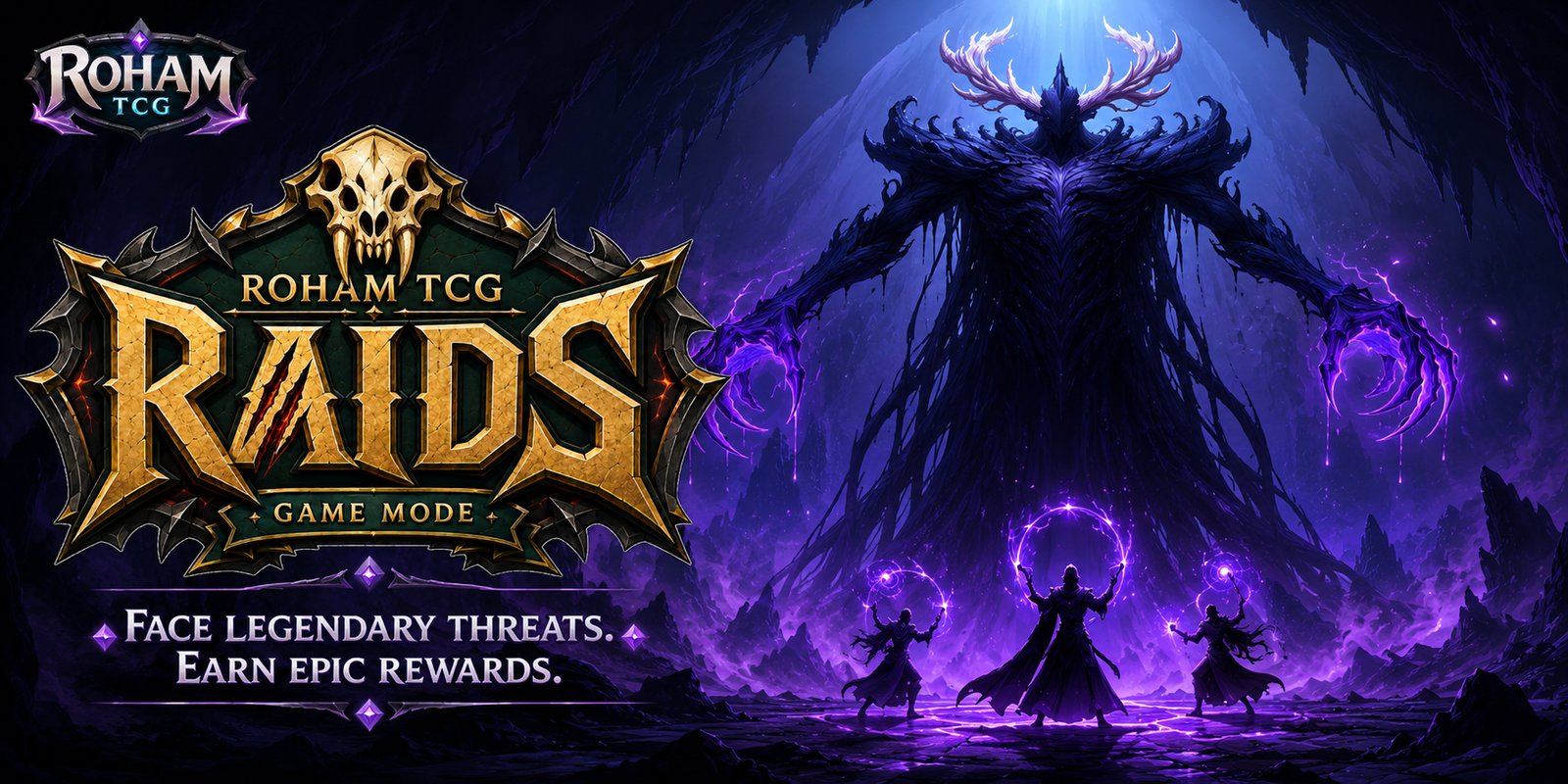 Roham TCG Raids game mode banner